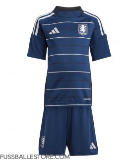Günstige Aston Villa 3rd trikot Kinder 2024-25 Kurzarm (+ Kurze Hosen)
